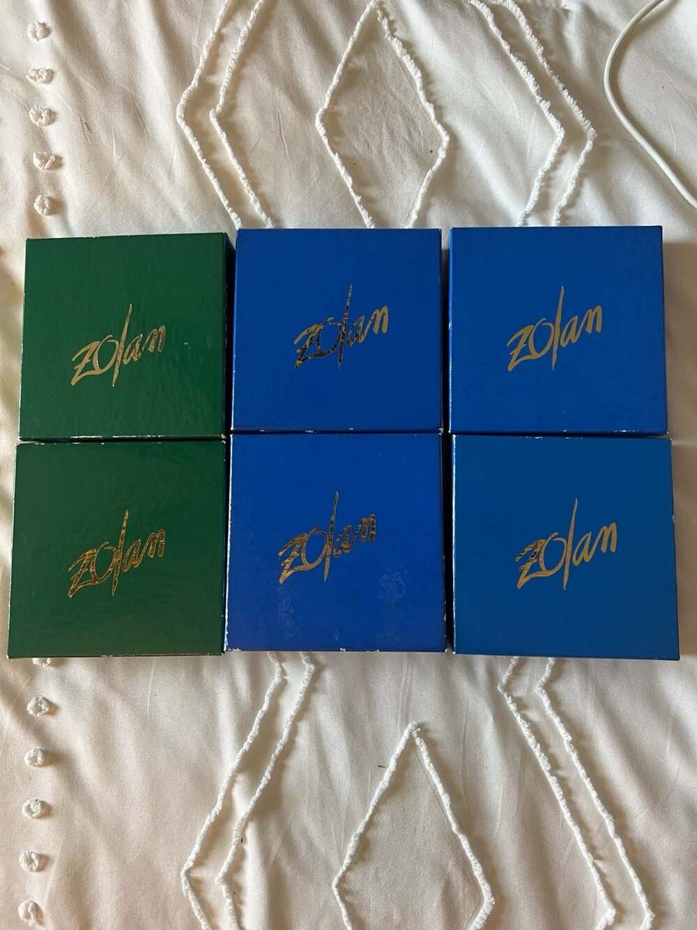 Donald Zolan Miniature Collector Plates Set of 6 with Boxes and Certificates